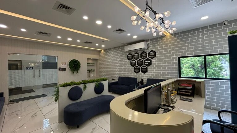 Reception - Kplex Coworking space Vadodara